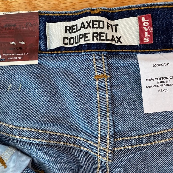 Levi’s jeans, blue, 34/32 NWT - Picture 4 of 5